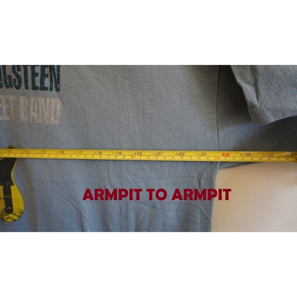 Vintage Bruce Springsteen & The E Street Band Tour 2005 Blue Shirt XXL - Picture 9 of 10